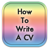 How To Write A CV icône