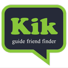 New Friend on Kik messenger icon