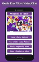 Get Free Video Call on Viber الملصق