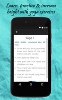 Yoga Exercise For Height capture d'écran 2