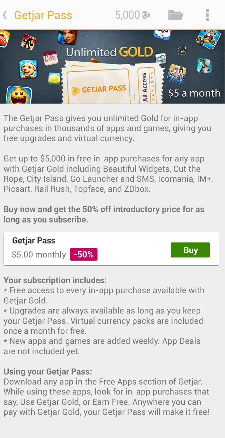 Getjar : Paid Apps for Free 5