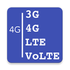 4G on  3G & 2G Phones supports icône