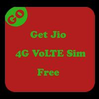 Get 4G VoLTE Sim india Plakat