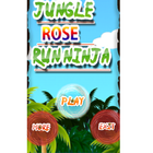 Jungle Rose Run Ninja Free icon