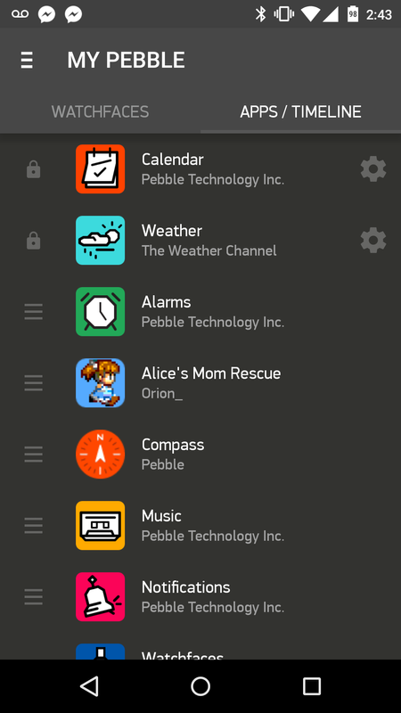 android pebble