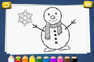 Winter Coloring Book imagem de tela 3