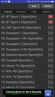 List TV Channels تصوير الشاشة 1