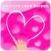 Gesture lock screen and app lock