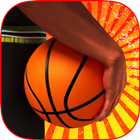 Basketball street shot icon