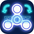 Fidget Spinner Neon 3D
