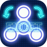 Fidget Spinner Neon 3D