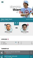 Dominic Thiem - Tennis Fan App Plakat