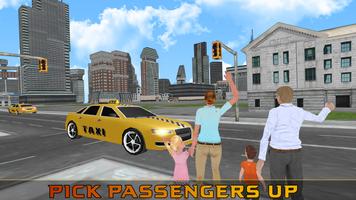 New York Crazy Taxi Driver 3D: City Rush Transport โปสเตอร์
