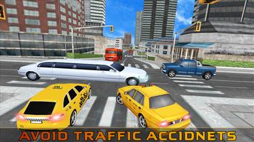 New York Crazy Taxi Driver 3D: City Rush Transport ภาพหน้าจอ 3