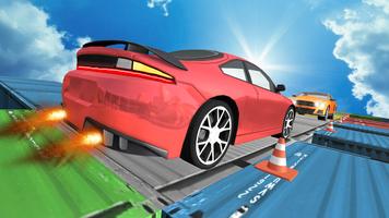 Impossible Tracks Stunt Car 3D постер