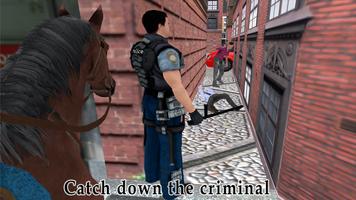 Poster Police Horse - Crime Town Cops
