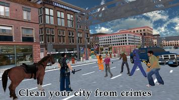 Police Horse - Crime Town Cops تصوير الشاشة 3