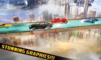 2 Schermata Water surfing floating car-hover car surfing games