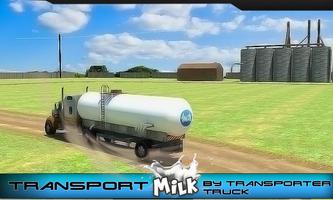 Transport Truck: Milk Supply syot layar 3