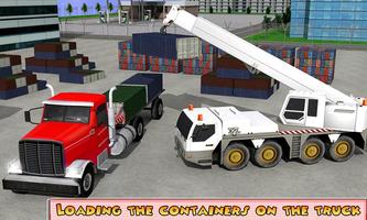 Truck Driving Simulator 3D capture d'écran 1