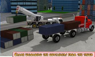 Truck Driving Simulator 3D capture d'écran 2