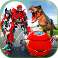 nous robot de balle de police transformer vs attaq