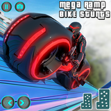 Mega Ramp Bike Race: Bike Stunt Impossible Game أيقونة