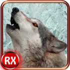 ataque lobo simulador 3D ícone