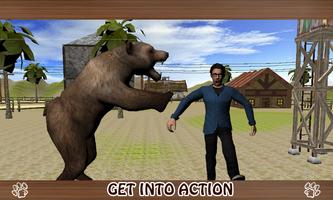 Wild Bear Attack 3D poster