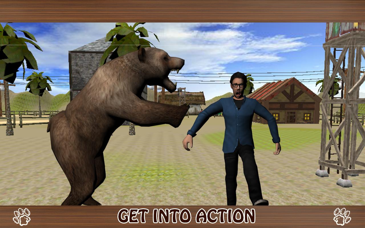 Включи видео игра медведя. Вилд Беар. Злой медведь игра. Игра 3 д мишка. Игра против бешеных медведей.