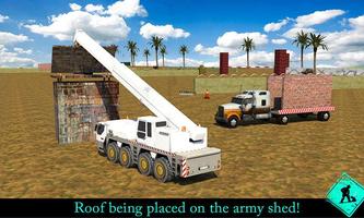 Army Base Construction syot layar 3