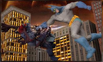 Super Bat Hero Crime Battle & Panther Hero Avenger screenshot 1