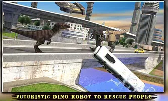 Dino Robot Rescue Simulator screenshot 1
