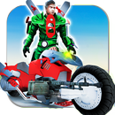 Flying Superhero Moto Transform APK