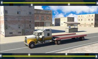 Heavy Crane Transporter Truck poster