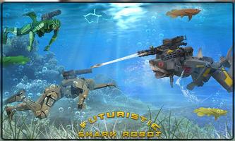 Starving Shark Robot Transform imagem de tela 2