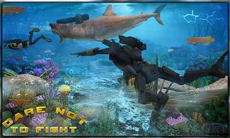 Starving Shark Robot Transform imagem de tela 3