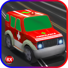 911 Racing Ambulance 3D 아이콘
