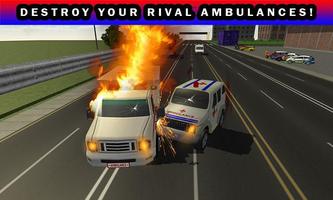 911 Racing Ambulance 3D capture d'écran 3