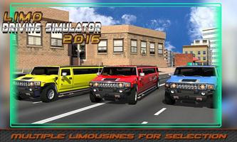Limo Driving Simulator 2016 Affiche