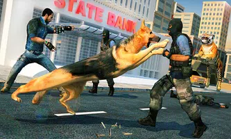 Multi Robot Transforming Game: Robo Animal Cop Dog ảnh chụp màn hình 6