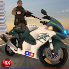 Police Motorcycle Secret Agent icono