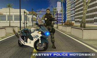 Police Motorcycle Secret Agent captura de pantalla 1