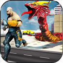 serpente robô cidade aventura APK