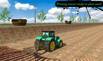 Sand Tractor: Canal De-silting poster