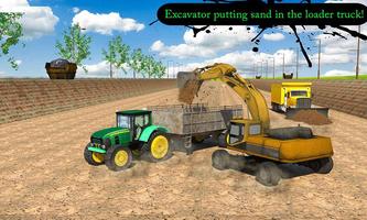 Sand Tractor: Canal De-silting screenshot 2