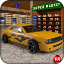 car drive através: supermarket APK