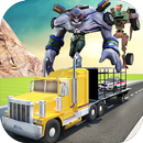 Superhero Car Transporter: Monster Truck APK