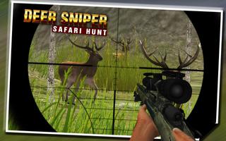 Deer Sniper Safari Hunt 2016 скриншот 1