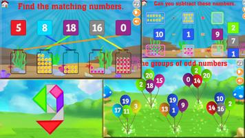 123 Kids Number and Math Games تصوير الشاشة 1